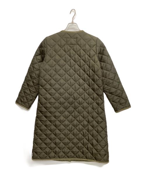 Traditional Weatherwear（トラディショナルウェザーウェア）Traditional Weatherwear (トラディショナルウェザーウェア) キルティングコート オリーブ サイズ:34の古着・服飾アイテム