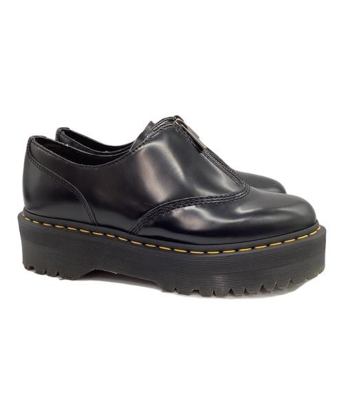 Dr.Martens（ドクターマーチン）Dr.Martens (ドクターマーチン) ジップシューズ ブラック サイズ:27の古着・服飾アイテム