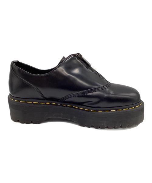Dr.Martens（ドクターマーチン）Dr.Martens (ドクターマーチン) ジップシューズ ブラック サイズ:27の古着・服飾アイテム