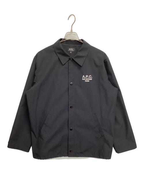 A.P.C.（アーペーセー）A.P.C. (アーペーセー) コーチジャケット ブラック サイズ:Mの古着・服飾アイテム