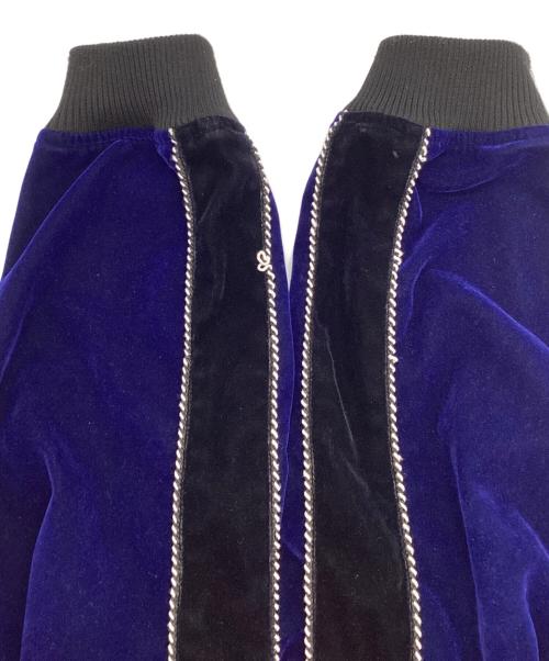 rehacer（レアセル）rehacer (レアセル) スカジャン ブラック×ブルー サイズ:Mの古着・服飾アイテム