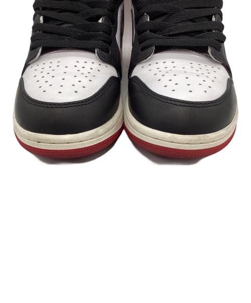 NIKE（ナイキ）NIKE (ナイキ) ハイカットスニーカー ホワイト×レッド×ブラック サイズ:27.5cmの古着・服飾アイテム