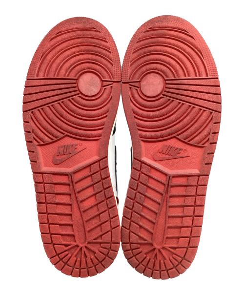 NIKE（ナイキ）NIKE (ナイキ) ハイカットスニーカー ホワイト×レッド×ブラック サイズ:27.5cmの古着・服飾アイテム