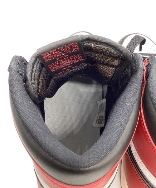 NIKE（ナイキ）NIKE (ナイキ) ハイカットスニーカー ホワイト×レッド×ブラック サイズ:27.5cmの古着・服飾アイテム