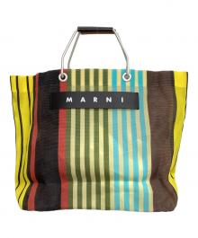 MARNI MARKET（マルニ マーケット）の古着「トートバッグ」｜イエロー×ブラック