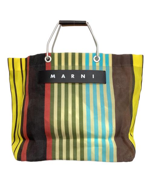 MARNI MARKET（マルニ マーケット）MARNI MARKET (マルニ マーケット) トートバッグ イエロー×ブラックの古着・服飾アイテム