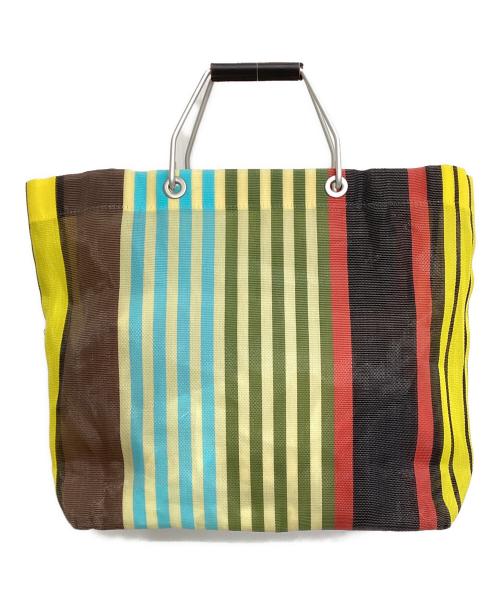 MARNI MARKET（マルニ マーケット）MARNI MARKET (マルニ マーケット) トートバッグ イエロー×ブラックの古着・服飾アイテム