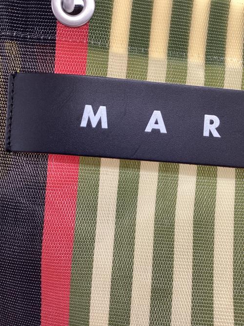 MARNI MARKET（マルニ マーケット）MARNI MARKET (マルニ マーケット) トートバッグ イエロー×ブラックの古着・服飾アイテム