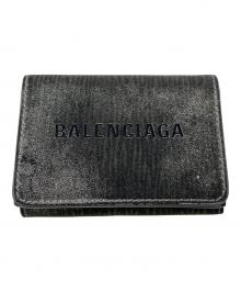 BALENCIAGA（バレンシアガ）の古着「エブリデイミニウォレット」｜ダークシルバー