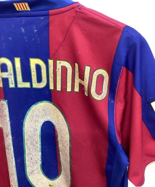 NIKE（ナイキ）NIKE (ナイキ) ゲームシャツ ブルー×レッド サイズ:Mの古着・服飾アイテム