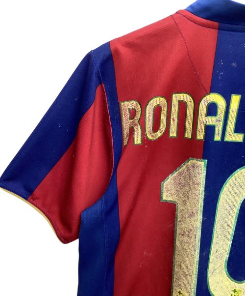 NIKE（ナイキ）NIKE (ナイキ) ゲームシャツ ブルー×レッド サイズ:Mの古着・服飾アイテム