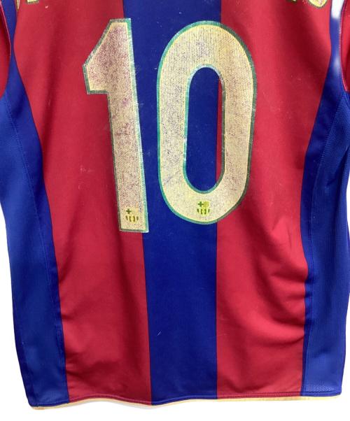 NIKE（ナイキ）NIKE (ナイキ) ゲームシャツ ブルー×レッド サイズ:Mの古着・服飾アイテム