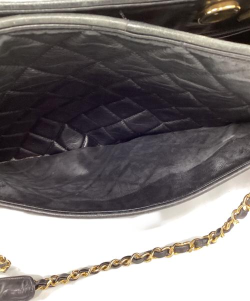 CHANEL（シャネル）CHANEL (シャネル) チェーンショルダーバッグ ブラックの古着・服飾アイテム