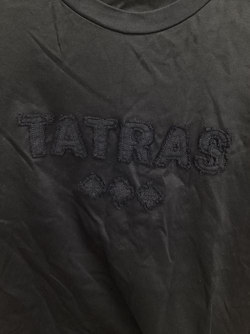 TATRAS（タトラス）TATRAS (タトラス) 半袖カットソー ブラック サイズ:02の古着・服飾アイテム