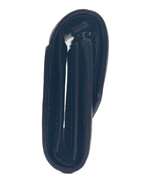 Maison Margiela（メゾンマルジェラ）Maison Margiela (メゾンマルジェラ) 3つ折り財布 ブラックの古着・服飾アイテム