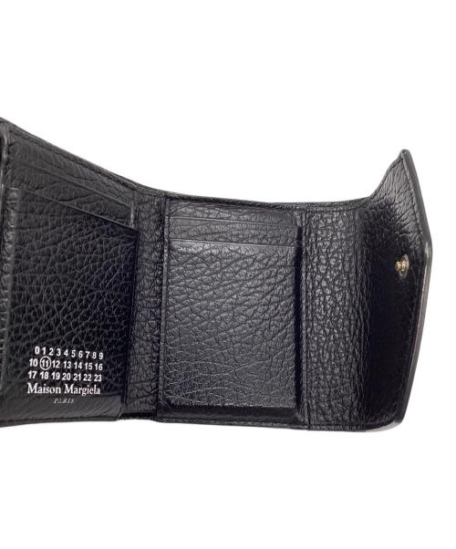 Maison Margiela（メゾンマルジェラ）Maison Margiela (メゾンマルジェラ) 3つ折り財布 ブラックの古着・服飾アイテム