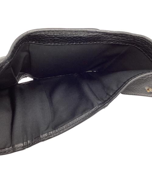 Maison Margiela（メゾンマルジェラ）Maison Margiela (メゾンマルジェラ) 3つ折り財布 ブラックの古着・服飾アイテム