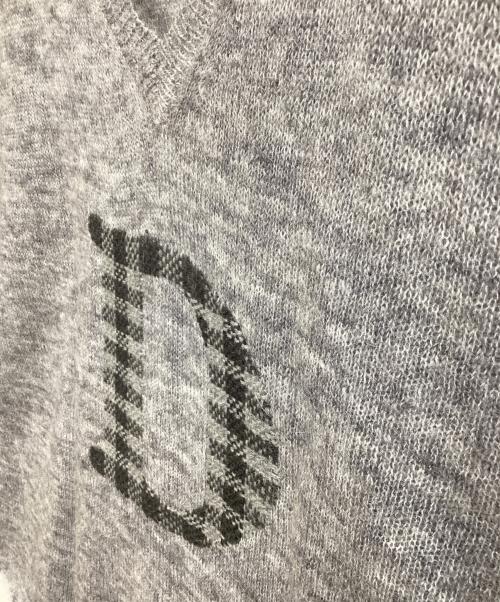 DAIRIKU（ダイリク）DAIRIKU (ダイリク) ニットベスト グレー サイズ:Fの古着・服飾アイテム