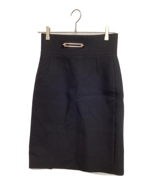 BALENCIAGA（バレンシアガ）BALENCIAGA (バレンシアガ) スカート ブラック サイズ:38の古着・服飾アイテム