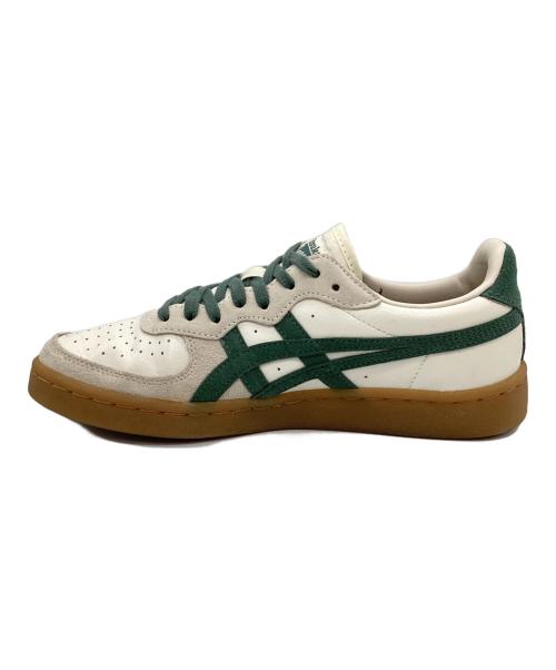 Onitsuka Tiger（オニツカタイガー）Onitsuka Tiger (オニツカタイガー) スニーカー ベージュ×グリーン サイズ:24の古着・服飾アイテム