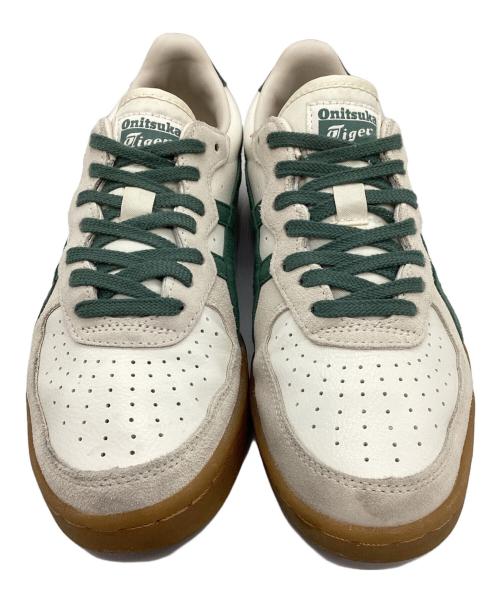 Onitsuka Tiger（オニツカタイガー）Onitsuka Tiger (オニツカタイガー) スニーカー ベージュ×グリーン サイズ:24の古着・服飾アイテム