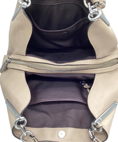 COACH（コーチ）COACH (コーチ) ハンドバッグ ベージュの古着・服飾アイテム