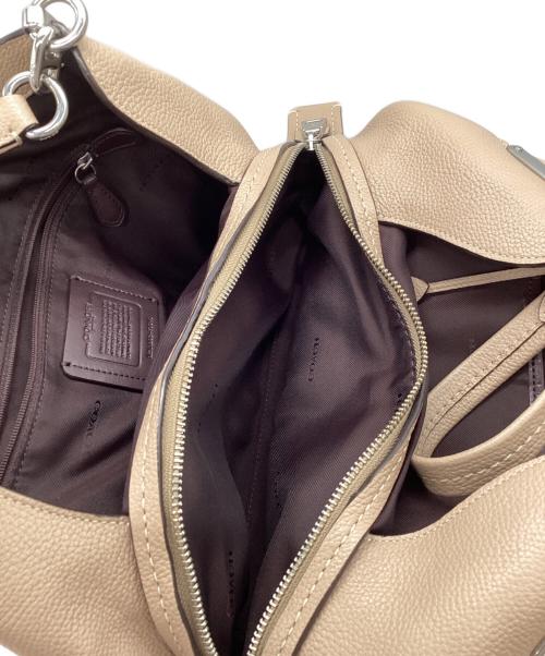 COACH（コーチ）COACH (コーチ) ハンドバッグ ベージュの古着・服飾アイテム