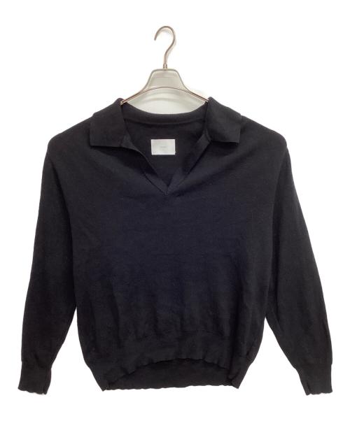 ssstein（シュタイン）ssstein (シュタイン) 薄手ニット ブラック サイズ:Sの古着・服飾アイテム