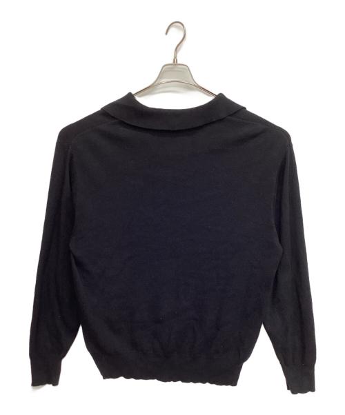 ssstein（シュタイン）ssstein (シュタイン) 薄手ニット ブラック サイズ:Sの古着・服飾アイテム