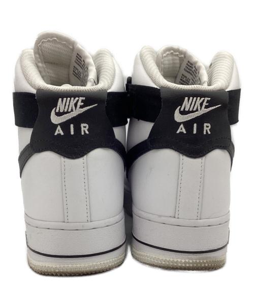 NIKE（ナイキ）NIKE (ナイキ) AIR FORCE1 HIGH ブラック×ホワイト サイズ:26の古着・服飾アイテム