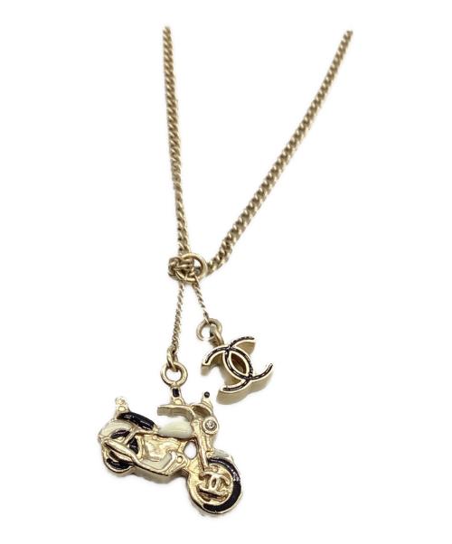 CHANEL（シャネル）CHANEL (シャネル) バイクモチーフネックレス ゴールドの古着・服飾アイテム