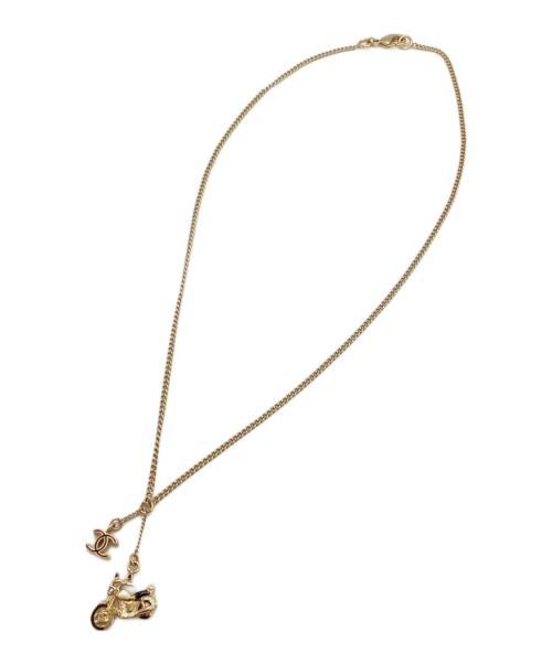 CHANEL（シャネル）CHANEL (シャネル) バイクモチーフネックレス ゴールドの古着・服飾アイテム