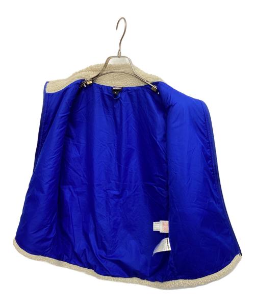 Patagonia（パタゴニア）Patagonia (パタゴニア) フリースベスト アイボリー×ブルー サイズ:ＸＬの古着・服飾アイテム