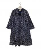 BEAMS BOYビームスボーイ）の古着「長袖ワンピース」｜ホワイト×ネイビー