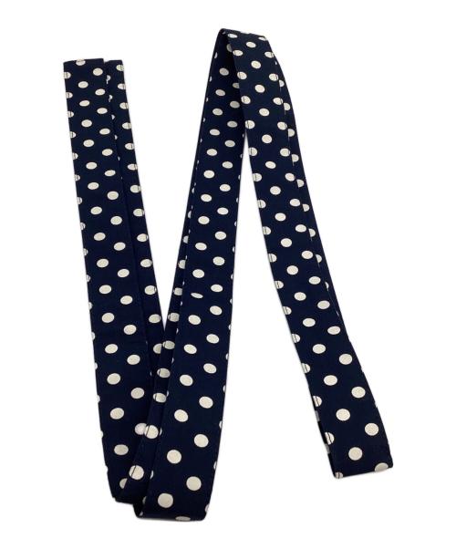 BEAMS BOY（ビームスボーイ）BEAMS BOY (ビームスボーイ) 長袖ワンピース ホワイト×ネイビー サイズ:表記なしの古着・服飾アイテム