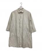 Veritecoeurヴェリテクール）の古着「リネンコート」｜ベージュ