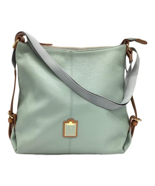 HerSchedule（ハースケジュール）HerSchedule (ハースケジュール) 2WAYバッグ ブルー×ブラウンの古着・服飾アイテム