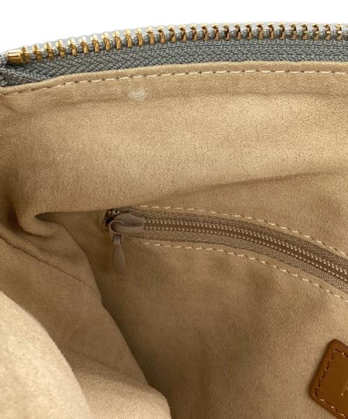 HerSchedule（ハースケジュール）HerSchedule (ハースケジュール) 2WAYバッグ ブルー×ブラウンの古着・服飾アイテム