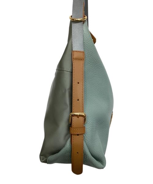 HerSchedule（ハースケジュール）HerSchedule (ハースケジュール) 2WAYバッグ ブルー×ブラウンの古着・服飾アイテム