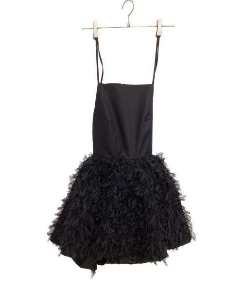 Bibiy.（ビビィ）Bibiy. (ビビィ) ノースリーブ・キャミソールワンピース ブラック サイズ:Freeの古着・服飾アイテム