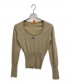 Vivienne Westwood RED LABELヴィヴィアンウエストウッドレッドレーベル）の古着「薄手ニット」｜ベージュ