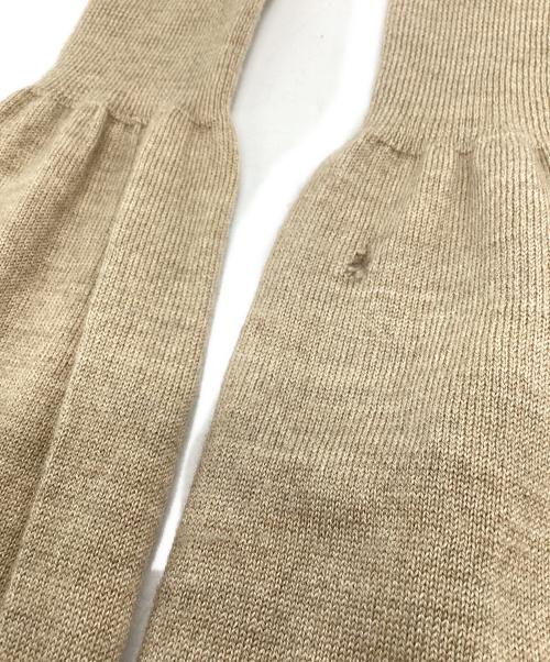 Vivienne Westwood RED LABEL（ヴィヴィアンウエストウッドレッドレーベル）Vivienne Westwood RED LABEL (ヴィヴィアンウエストウッドレッドレーベル) 薄手ニット ベージュ サイズ:Sの古着・服飾アイテム