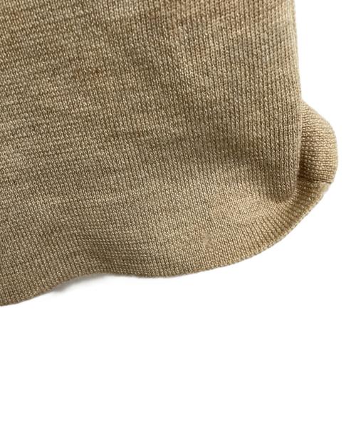 Vivienne Westwood RED LABEL（ヴィヴィアンウエストウッドレッドレーベル）Vivienne Westwood RED LABEL (ヴィヴィアンウエストウッドレッドレーベル) 薄手ニット ベージュ サイズ:Sの古着・服飾アイテム