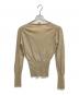 Vivienne Westwood RED LABEL (ヴィヴィアンウエストウッドレッドレーベル) 薄手ニット ベージュ サイズ:S：6000円