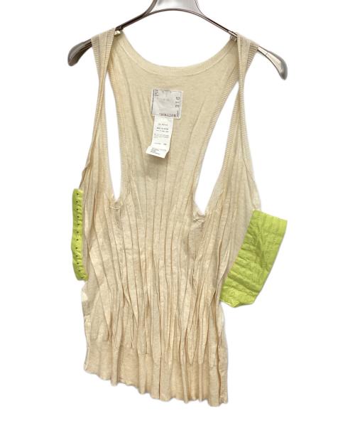 sacai（サカイ）sacai (サカイ) ベスト ベージュ サイズ:2の古着・服飾アイテム