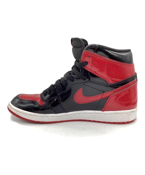 NIKE（ナイキ）NIKE (ナイキ) ハイカットスニーカー パテントブレッド サイズ:26の古着・服飾アイテム