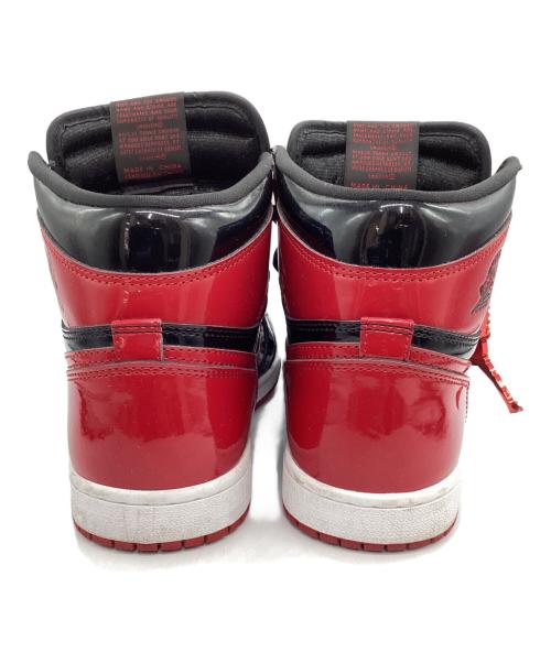 NIKE（ナイキ）NIKE (ナイキ) ハイカットスニーカー パテントブレッド サイズ:26の古着・服飾アイテム