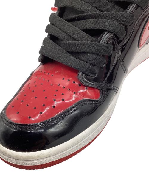 NIKE（ナイキ）NIKE (ナイキ) ハイカットスニーカー パテントブレッド サイズ:26の古着・服飾アイテム