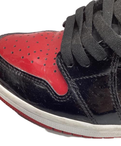 NIKE（ナイキ）NIKE (ナイキ) ハイカットスニーカー パテントブレッド サイズ:26の古着・服飾アイテム