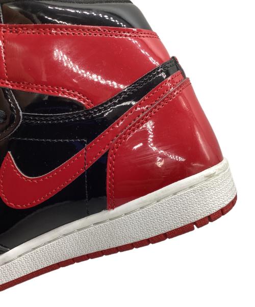 NIKE（ナイキ）NIKE (ナイキ) ハイカットスニーカー パテントブレッド サイズ:26の古着・服飾アイテム